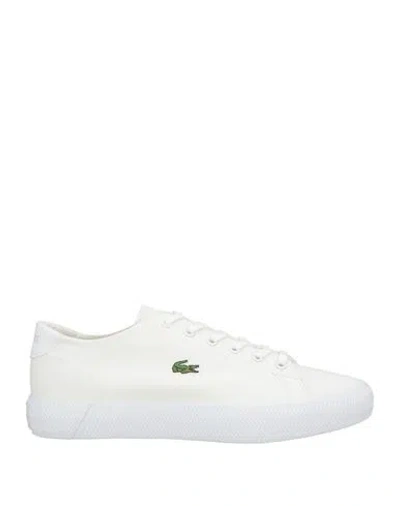 Lacoste Woman Sneakers White Size 7 Textile Fibers