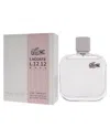 Lacoste Women's 3.3oz L.12.12 Rose Eau Fraiche Edt Spray