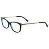 Lacoste Women's 53mm Petrol Havana Opticals In Black