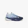 Lacoste Women's Ag-lt25 Lite Tennis Shoes - 9 In Blue