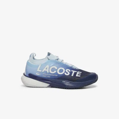 Lacoste Women's Ag-lt25 Lite Tennis Shoes - 9 In Blue