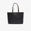 Lacoste Women's Anna Zip Tote - One Size In Black