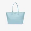 Lacoste Women's Anna Zip Tote - One Size In Blue