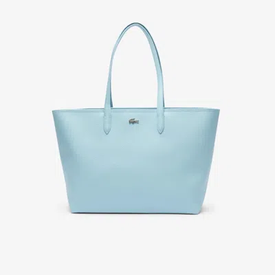 Lacoste Women's Anna Zip Tote - One Size In Blue