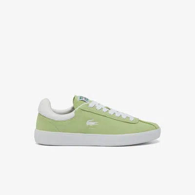 Lacoste Women's Baseshot Suede Sneakers - 7 In Green