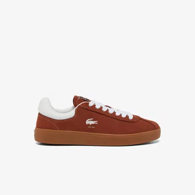 Lacoste Women's Baseshot Suede Sneakers - 8 In Brown