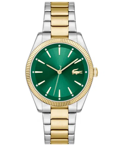 Lacoste Women's Capucine Two-tone Stainless Steel Bracelet Watch 36mm In Two Tone