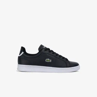 Lacoste Carnaby Pro Leather Trainers In Black