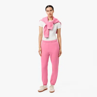 Lacoste Women's Piqué Sweatpants - 32 In Pink