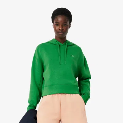 Lacoste Women's Cotton Hoodie - 36 In Green