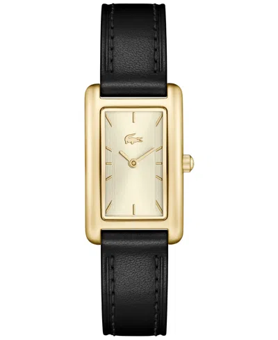 Lacoste Women's Croisette Quartz Leather Watch 19.4mm In Yellow Gold