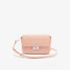 Lacoste Women's Flap Close Shoulder Bag - One Size In Pink