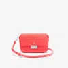 Lacoste Women's Flap Close Shoulder Bag - One Size In Red