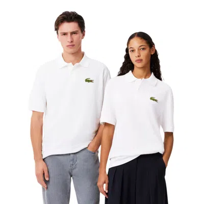Lacoste Women's Knitwear  - M/c Shirt - White