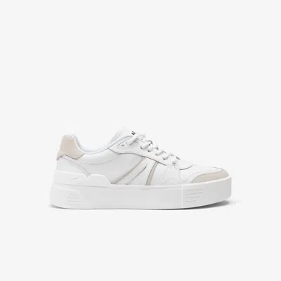 Lacoste Women's L002 Evo Leather Sneakers - 6 In White