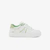 Lacoste Women's L002 Evo Leather Sneakers - 6 In White