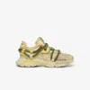 Lacoste Active Runway Mesh-panelled Sneakers In Yellow