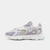 Lacoste Women's L003 Neo Textile Casual Sneakers From Finish Line In Light Purple/white 