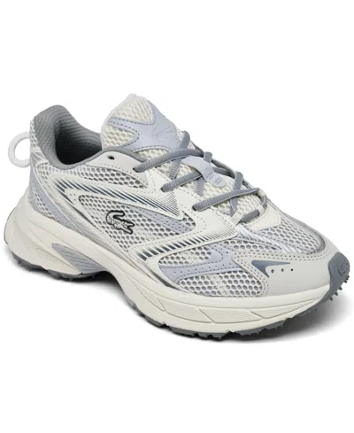 Lacoste Women's L003 Neo Shot Casual Sneakers From Finish Line In Off White,gray