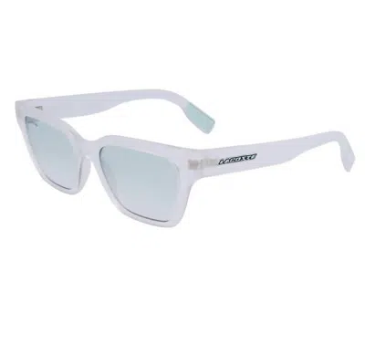 Lacoste Women's L6002s Sunglasses In Matte Crystal / Blue Gradient