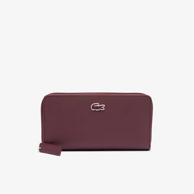 Lacoste Women's Large L.12.12 Concept Billfold - One Size In Red