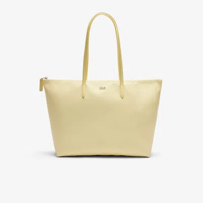 Lacoste Women's Large L.12.12 Concept Tote - One Size In Yellow