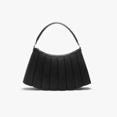 Lacoste Women's Large Lenglen Leather Bag - One Size In Black