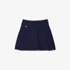 Lacoste Ultra-dry Golf Skirt With Shorts - 42 In Blue