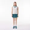 Lacoste Women's Lined Ultra Dry Tennis Skirt - 40 In Blue
