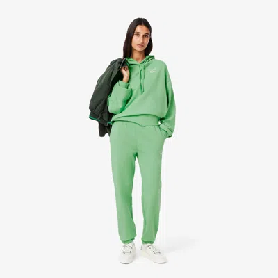 Lacoste Women's Logo Fleece Sweatpants - 44 In Green
