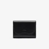 Lacoste Women's Lora Zipped Leather Billfold - One Size In Black