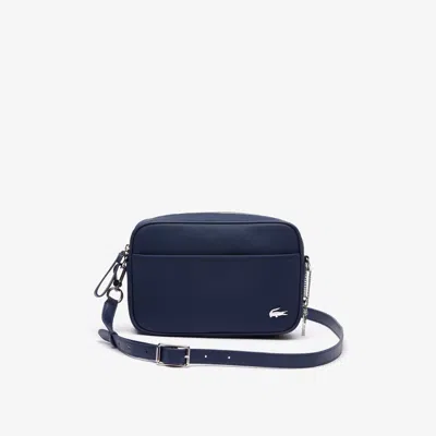 Lacoste Women's Medium Daily Lifestyle Shoulder Bag - One Size In Blue