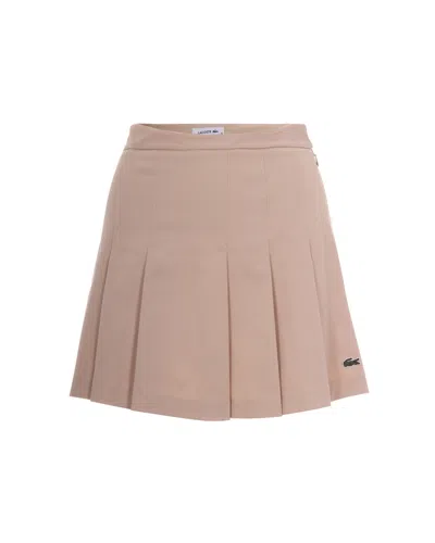Lacoste Women's Mini Skirt In Lionne