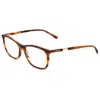 Lacoste Women's 57mm Havana Opticals In Brown