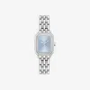 Lacoste Women's Parisienne Silver Tone Stainless Steel Bracelet Watch, 28.3 X 20.7mm