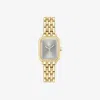 Lacoste Women's Parisienne Gold Tone Stainless Steel Bracelet Watch, 28.3 X 20.7mm