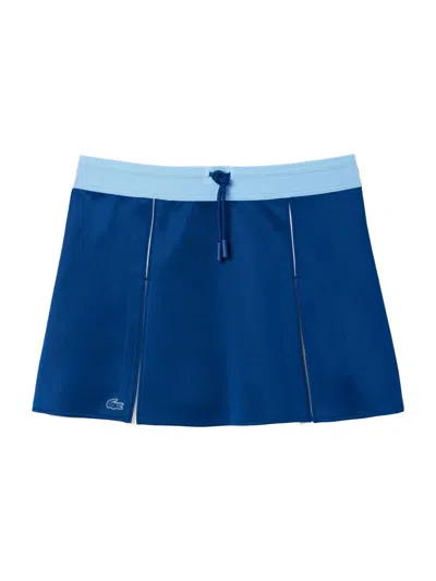 Lacoste Women's Pleated Logo Drawstring Skirt