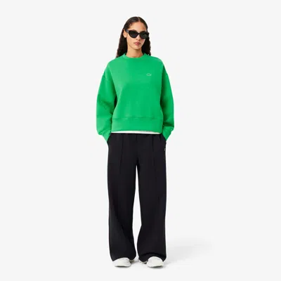 Lacoste Women's Printed Cotton Sweatpants - 34 In Black