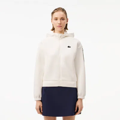Lacoste Sport Regular Fit Hoodie - 42 In White