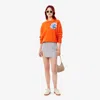Lacoste Women's Reversible Embroidered Quilted Mini Skirt - 36 In Grey