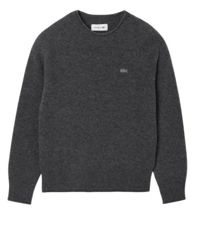 Lacoste Women's Seamless 3d Knit Sweater In Gray