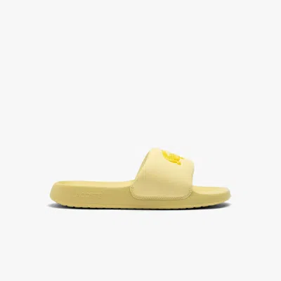 Lacoste Women's Serve Slide 1.0 - 9 In Yellow