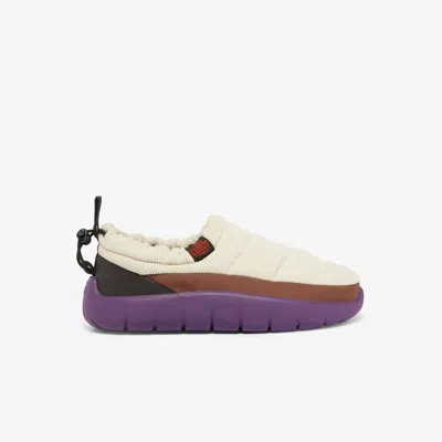 Lacoste Women's Serve Slipper - 6 In White