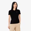 Lacoste L.12.d Slim Fit Ribbed Cotton Polo  - 40 In Black