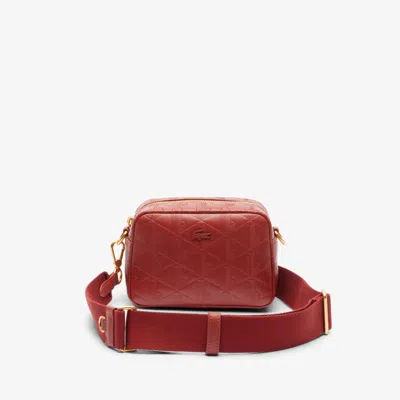 Lacoste Women's Small Maheki Shoulder Bag - One Size In Red