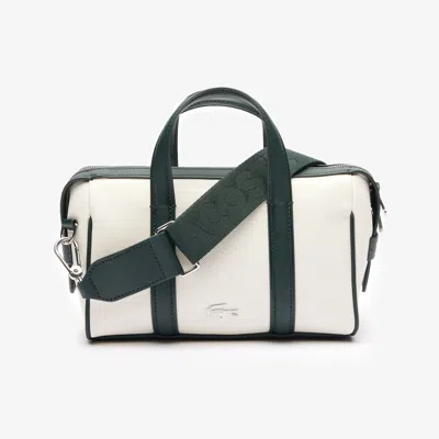 Lacoste Women's Small Nilly Petit Piquã© Boston Bag - One Size In White