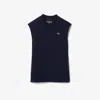 Lacoste Women's Sport Organic Cotton Ultra-dry Golf Polo - 34 In Blue
