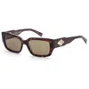 Lacoste Women's 55mm Havana Sunglasses