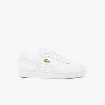 Lacoste Women's T-clip Set Leather Sneakers - 8.5 In White