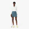 Lacoste Women's Ultra Dry Stretch Lined Golf Skirt - 34 In Blue